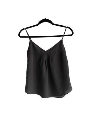 ARITZIA Talula Sleeveles Blouse Tank Top Cami
Curved Hem Black XS